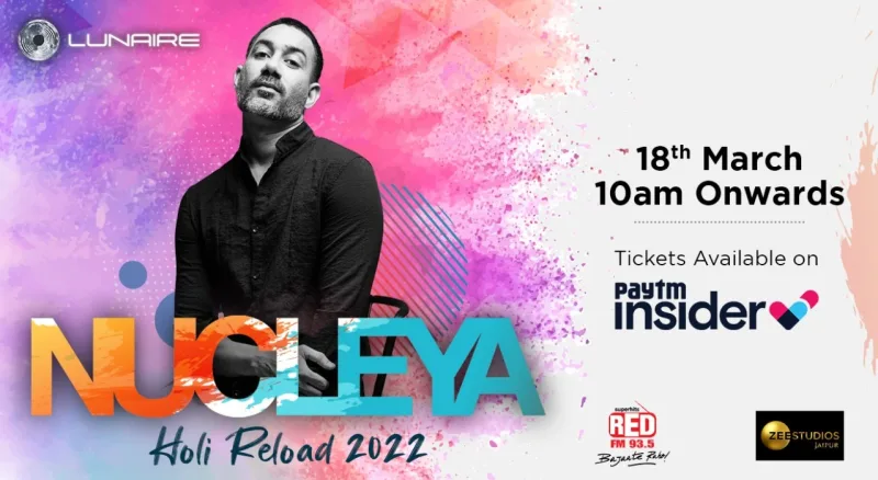 Lunaire presents Nucleya Holi Reload 2022 largest open air