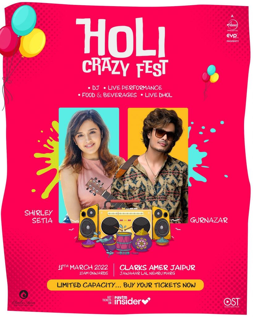 Holi Crazy Fest jaipur 2022