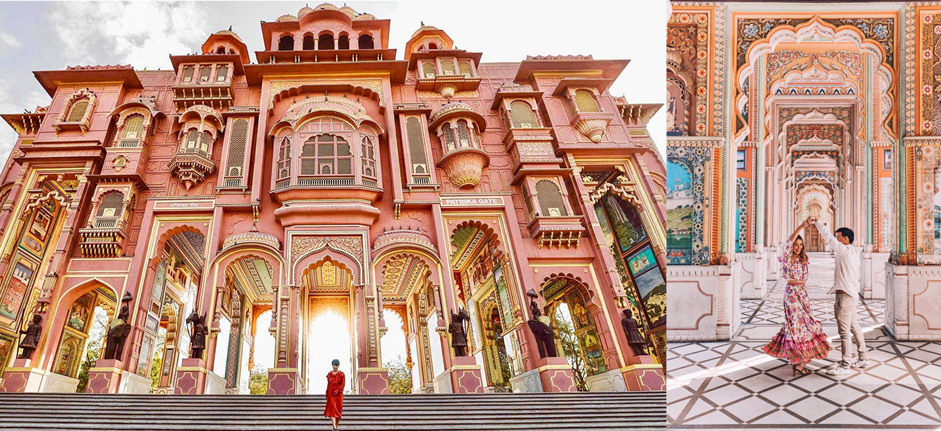 Patrika Gate, Jaipur: A captivating beauty for your perfect candid shots!