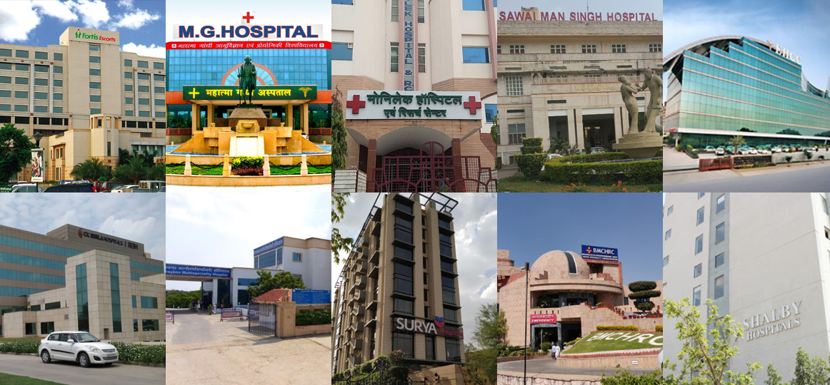 Top 10 hospitals to work in Jaipur