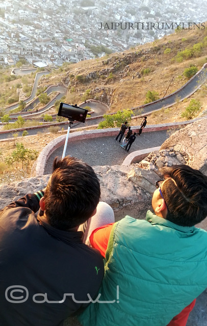 sunrise-point-jaipur-nahargarh-fort-selfie