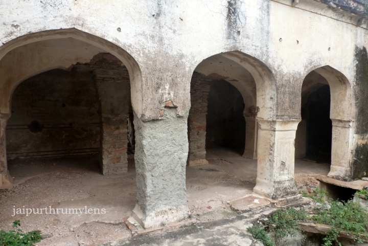inside achrol fort rajasthan