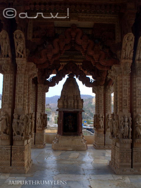 temple garuda canopy amer jaipur