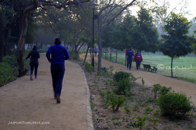 jogging track-distance-central-park-jaipur