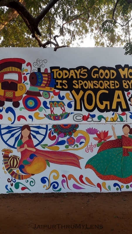 graffiti-mural-jaipur-central-park-yoga